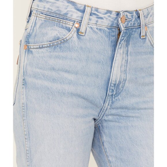 Wrangler Wild West 603 Destructed Straight-leg Jeans (30W x 28L) - Picture 4 of 15